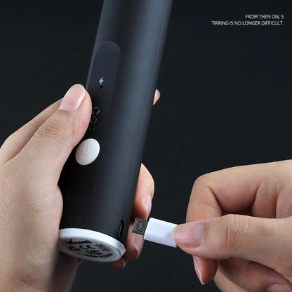 2 in 1 Electric Rechargeable Coffee Beater & Milk Frother