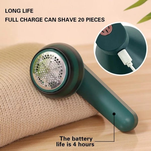 Rechargeable Fabric Shaver – Portable Electric Lint Remover for Clothes and Upholstery