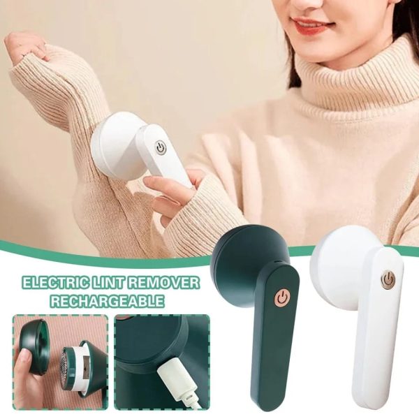 Rechargeable Fabric Shaver – Portable Electric Lint Remover for Clothes and Upholstery