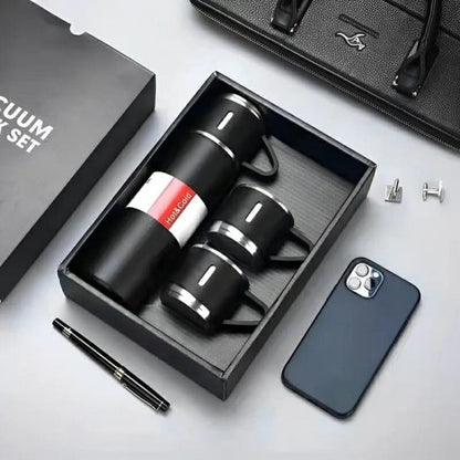 Stainless Steel  Vacuum flask bottle with Cups